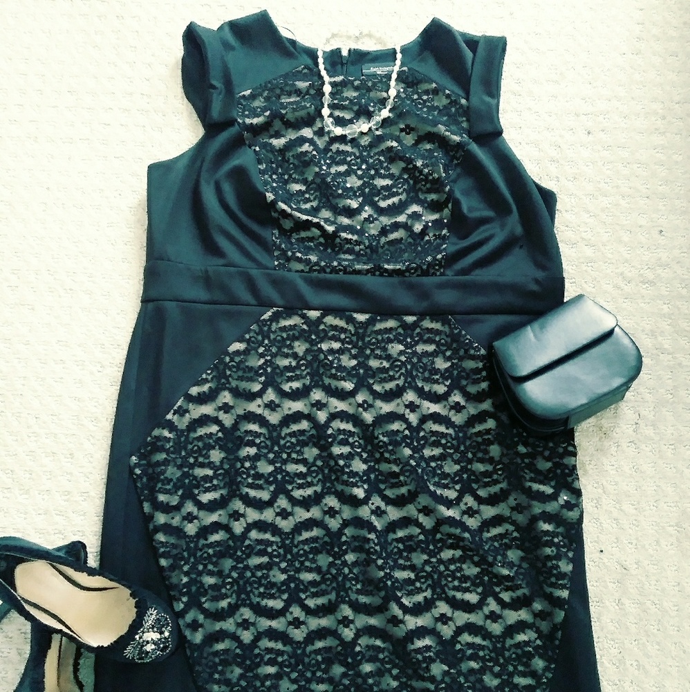 Lace Covered Dress